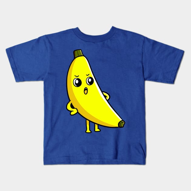 Banana Kids T-Shirt by WildSloths